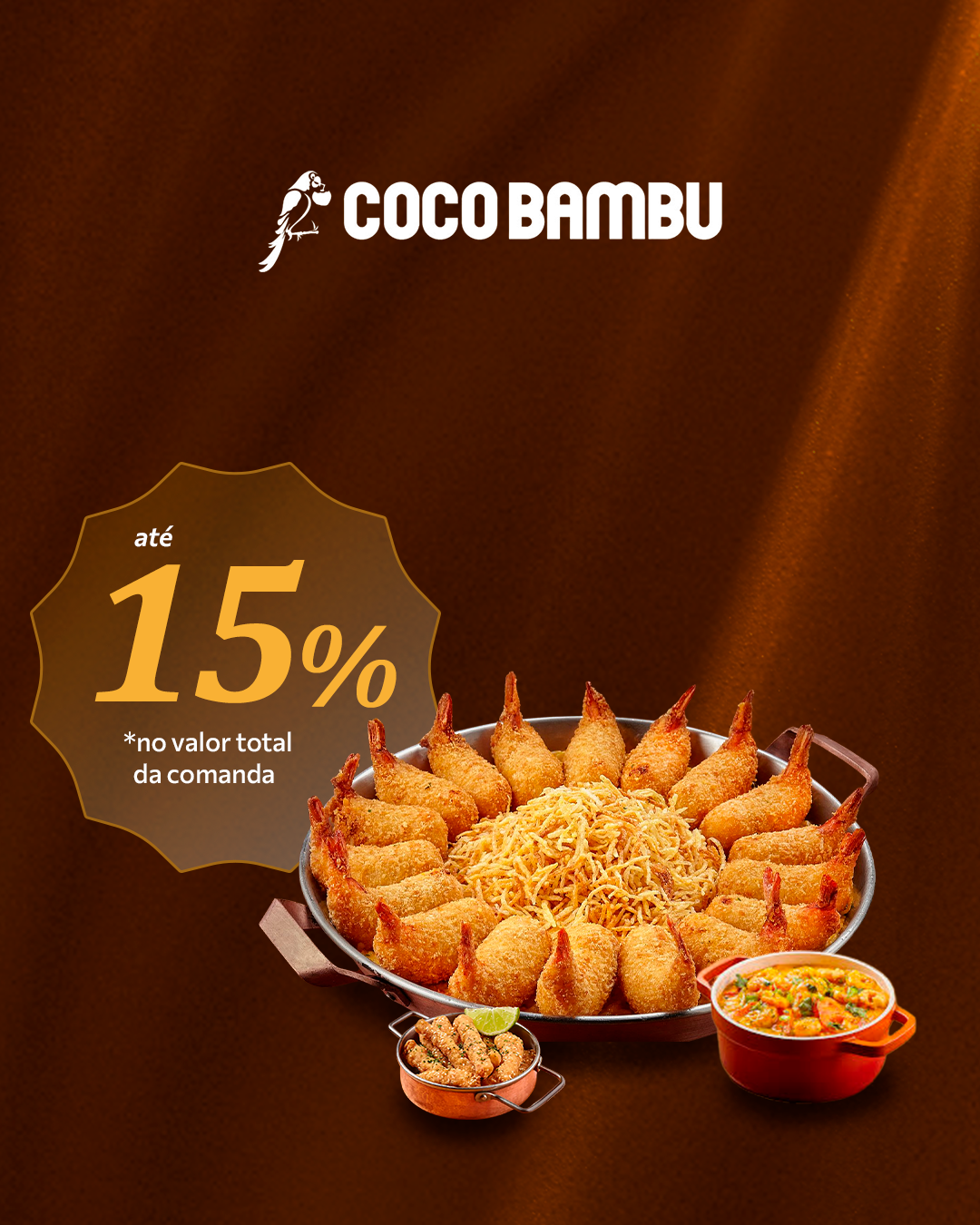Coco Bambu - Até 15% OFF