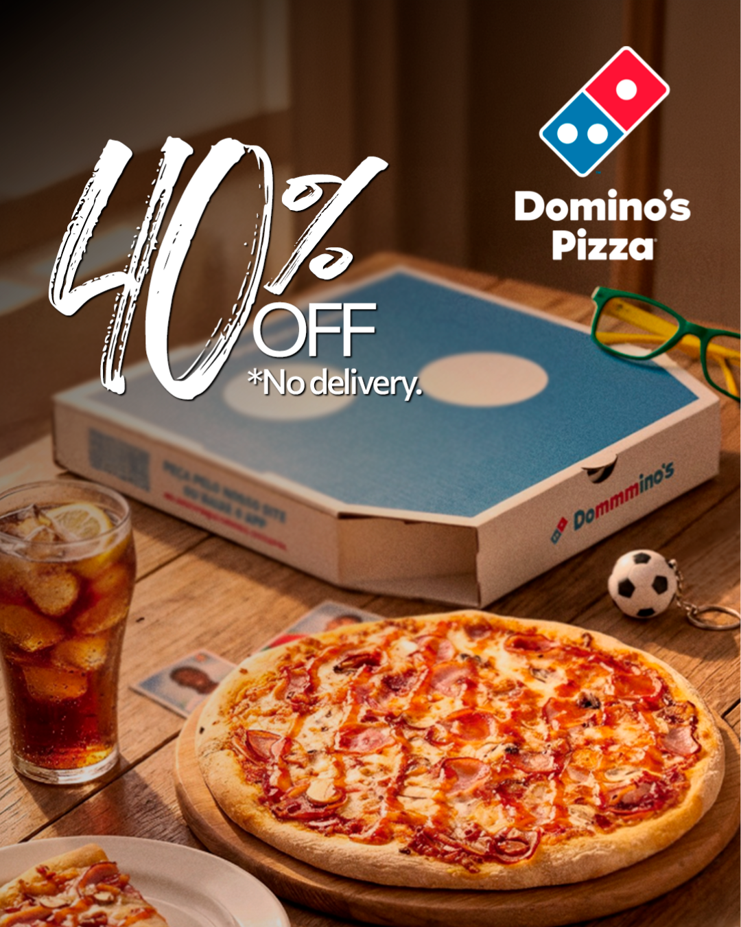 Domino's - 40% OFF
